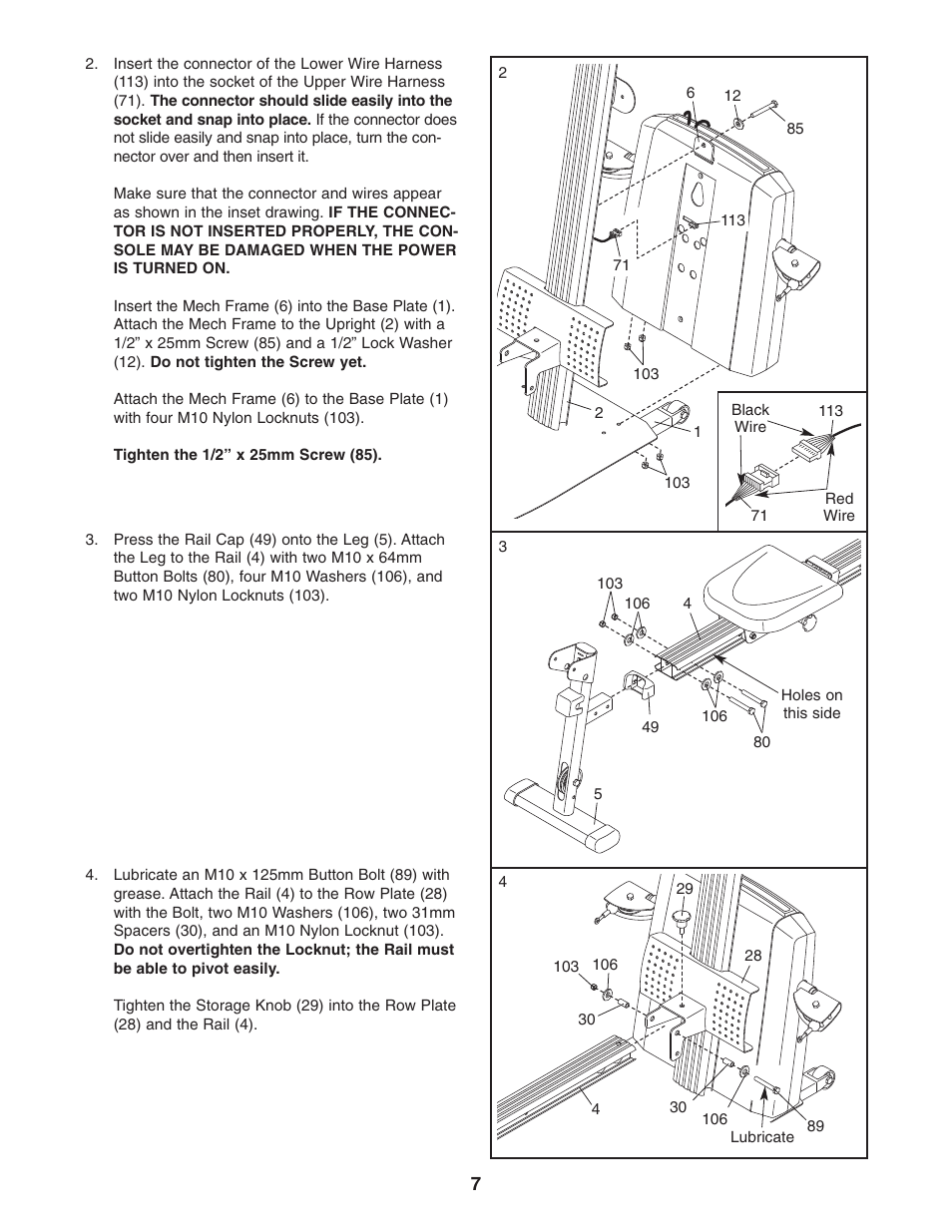 Weider WESY75741 User Manual | Page 7 / 27