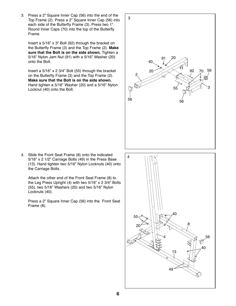 Weider WESY41080 User Manual | Page 6 / 33