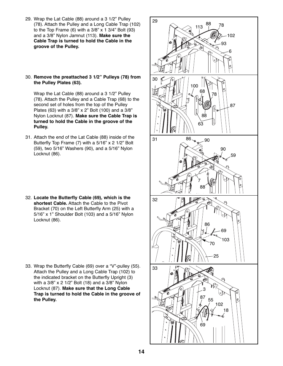 Weider WESY39522 User Manual | Page 14 / 35