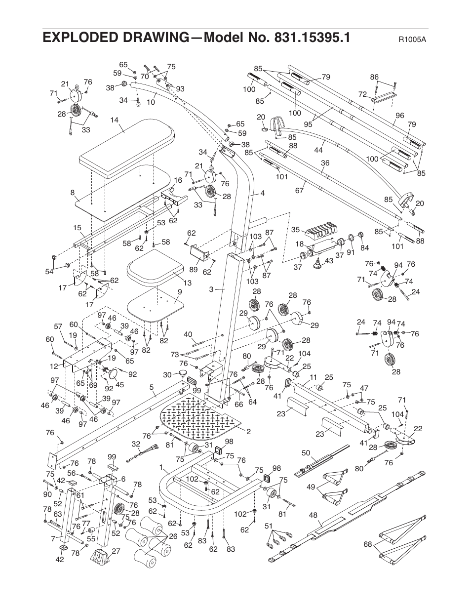 Weider 831.15395.1 User Manual | Page 23 / 24