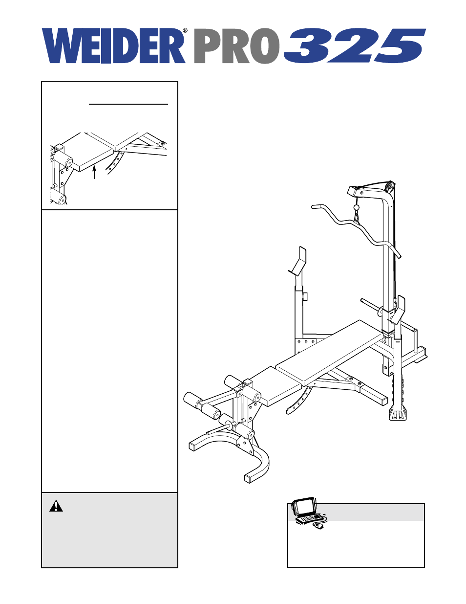 Weider WEBE12621 User Manual | 19 pages