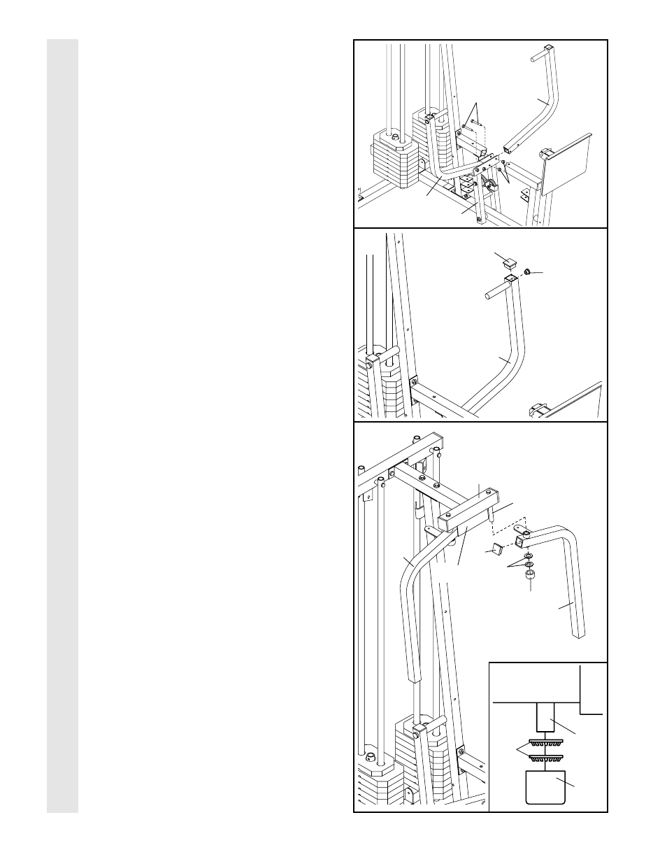 Arm assembl y | Weider WESY86300 User Manual | Page 10 / 35
