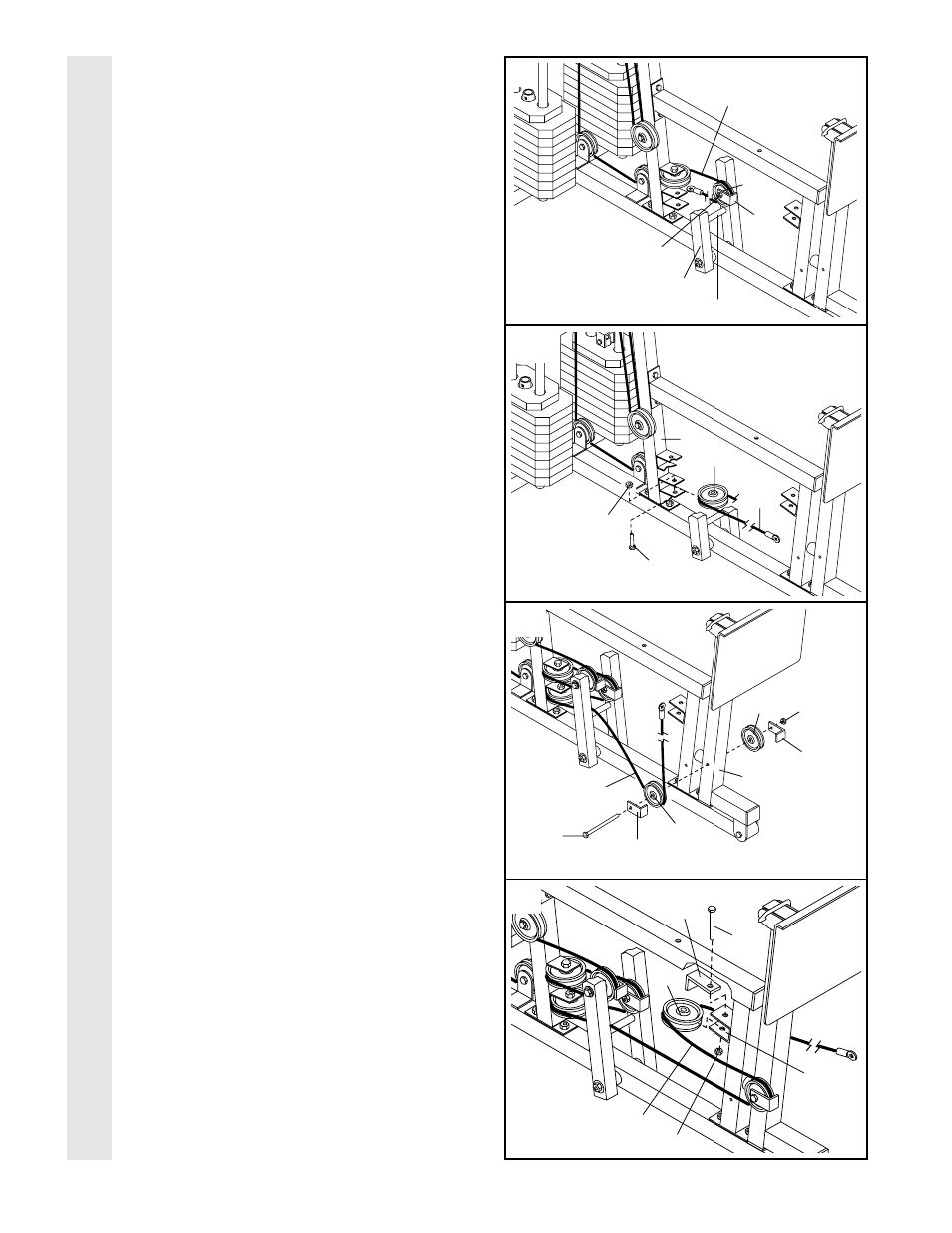Cable assembl y | Weider WESY86300 User Manual | Page 16 / 35