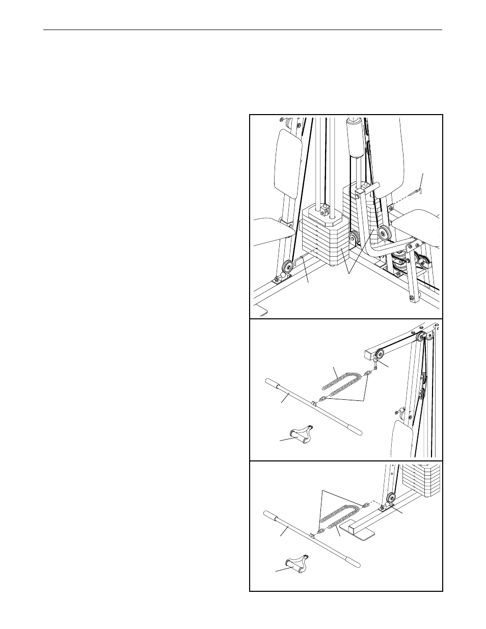 How to use the home gym system | Weider WESY86300 User Manual | Page 22 / 35