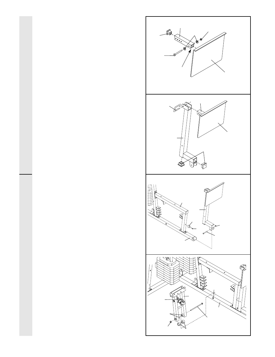 Arm assembl y, Frame assembl y | Weider WESY86300 User Manual | Page 9 / 35