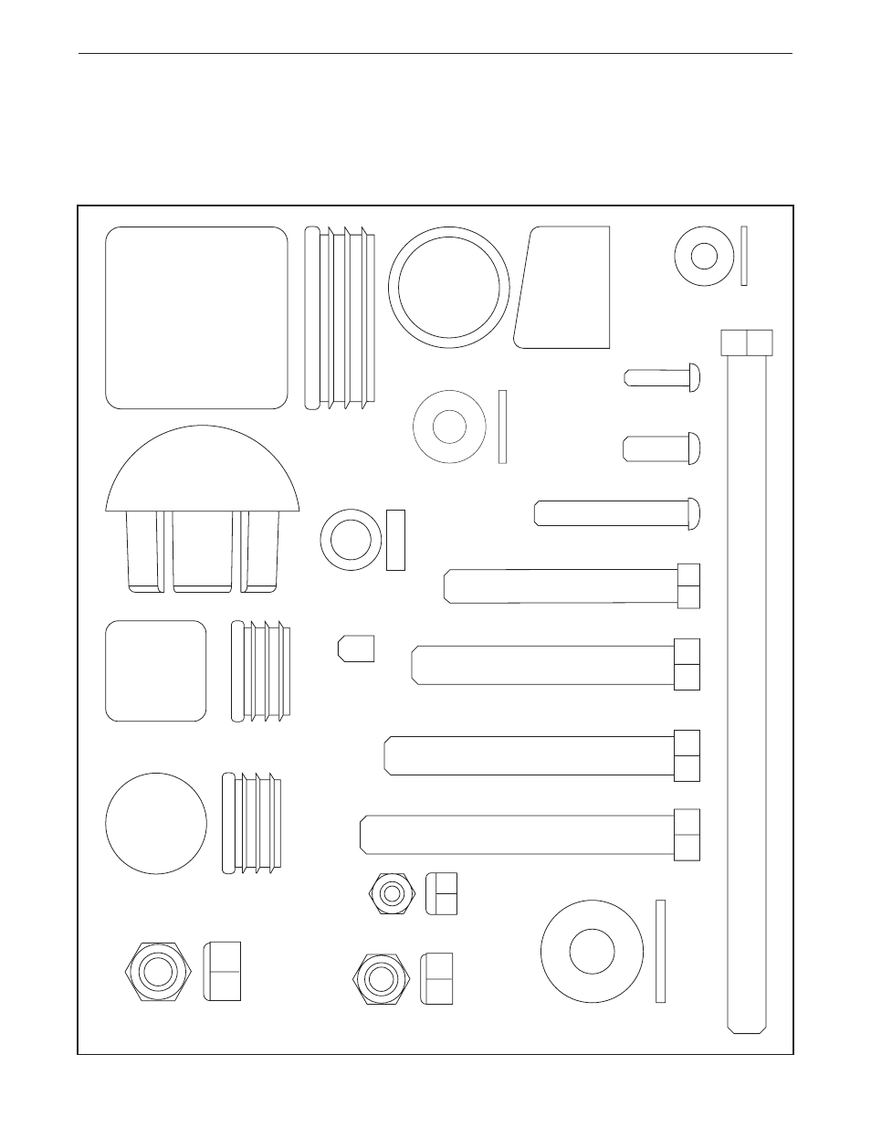 Part identification chart | Weider Pro 235 831.150300 User Manual | Page 5 / 16
