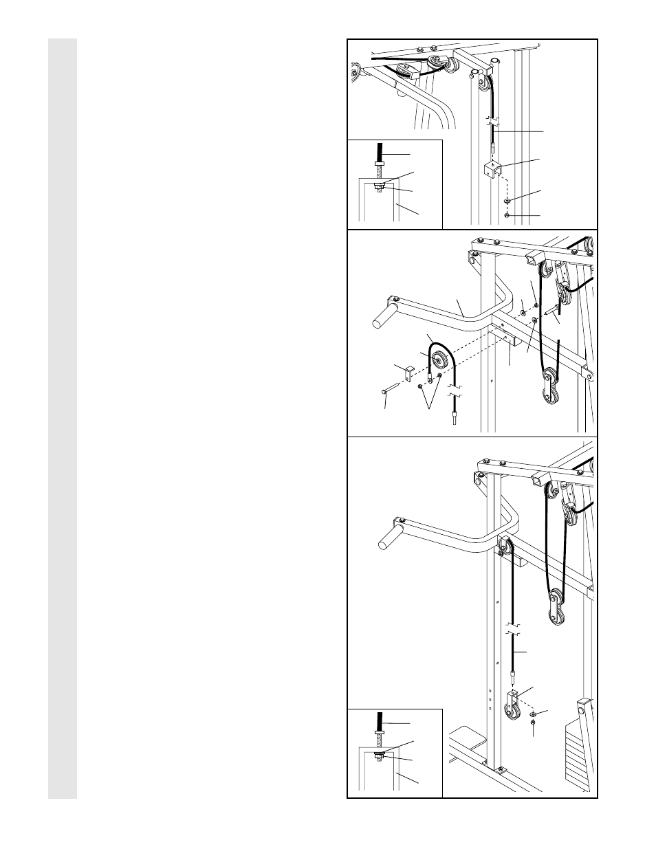 Cable assembl y | Weider WESY97300 User Manual | Page 13 / 35
