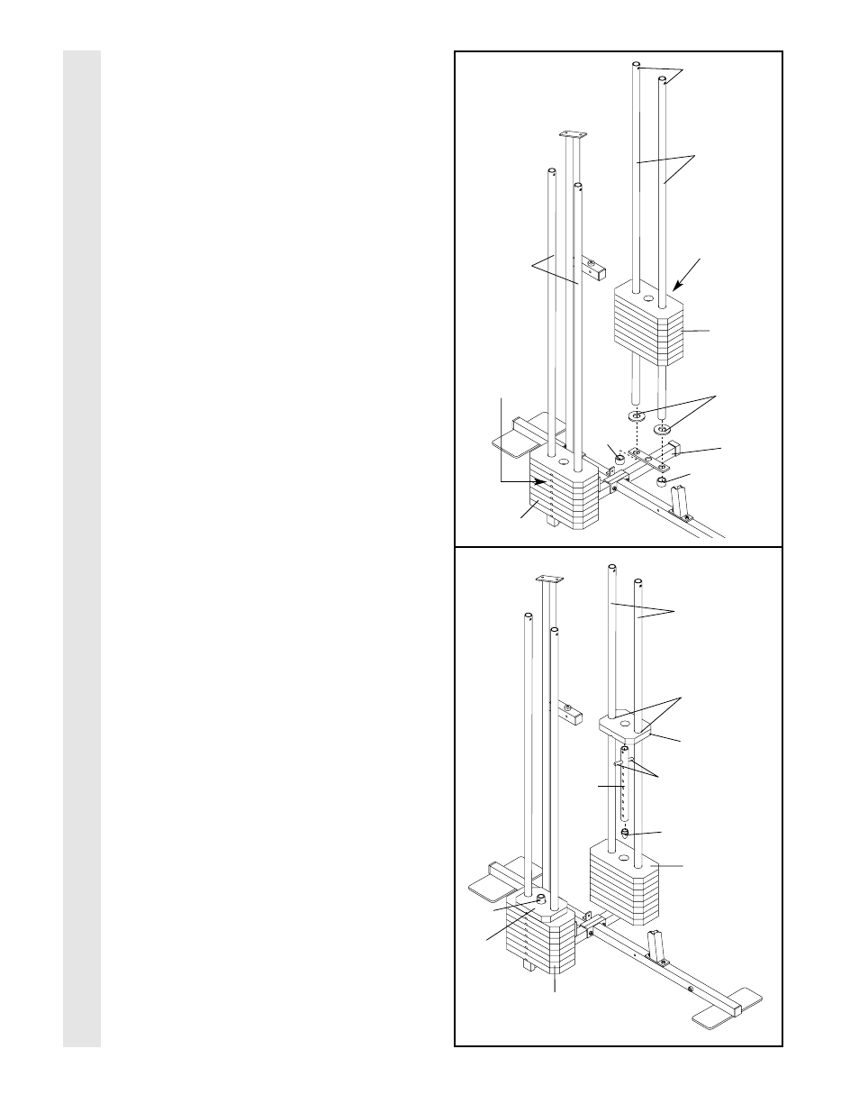 Frame assembl y | Weider WESY97300 User Manual | Page 7 / 35