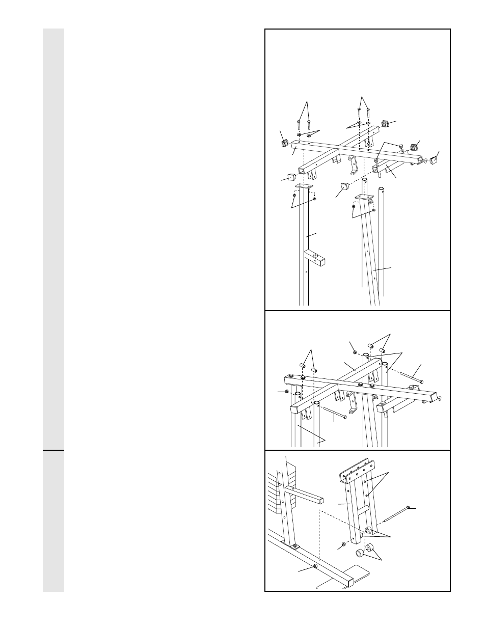Arm assembl y frame assembl y | Weider WESY97300 User Manual | Page 8 / 35