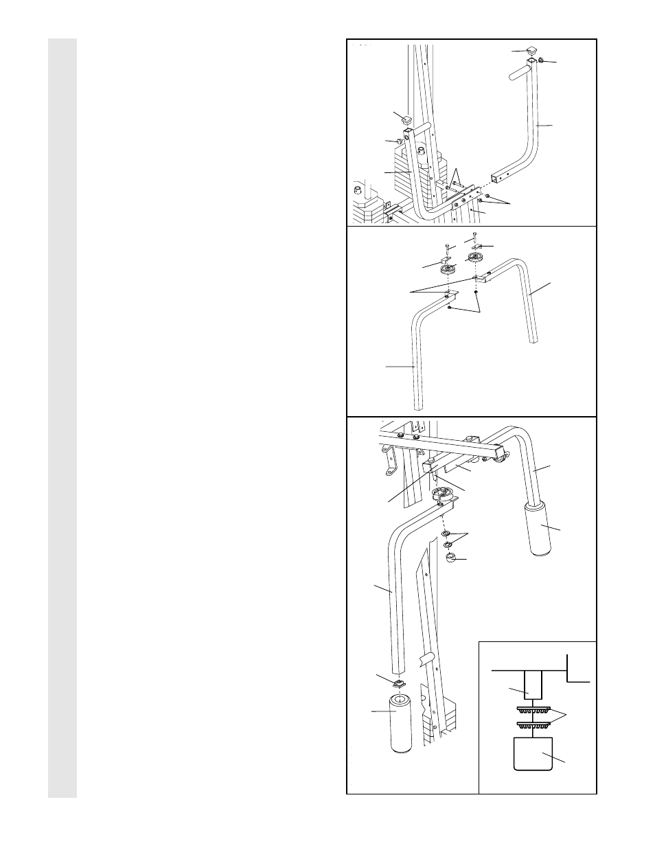 Arm assembl y | Weider WESY97300 User Manual | Page 9 / 35
