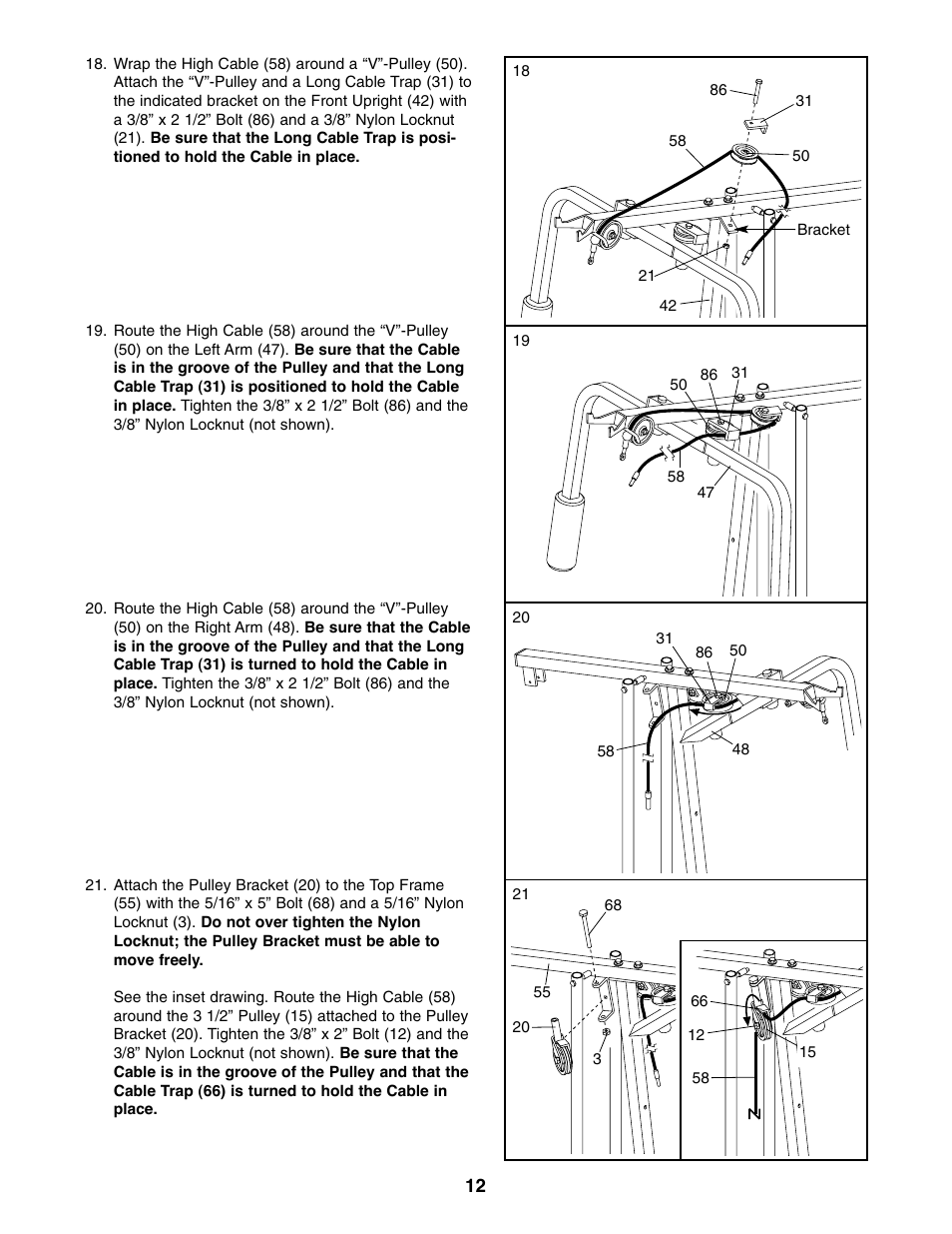 Weider WESY39310 User Manual | Page 12 / 32