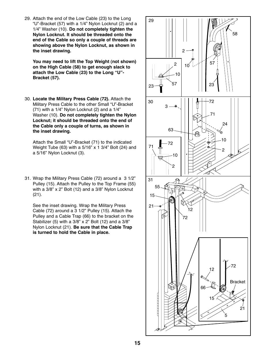 Weider WESY39310 User Manual | Page 15 / 32