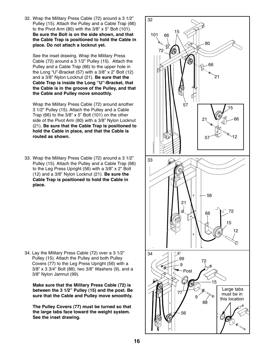 Weider WESY39310 User Manual | Page 16 / 32