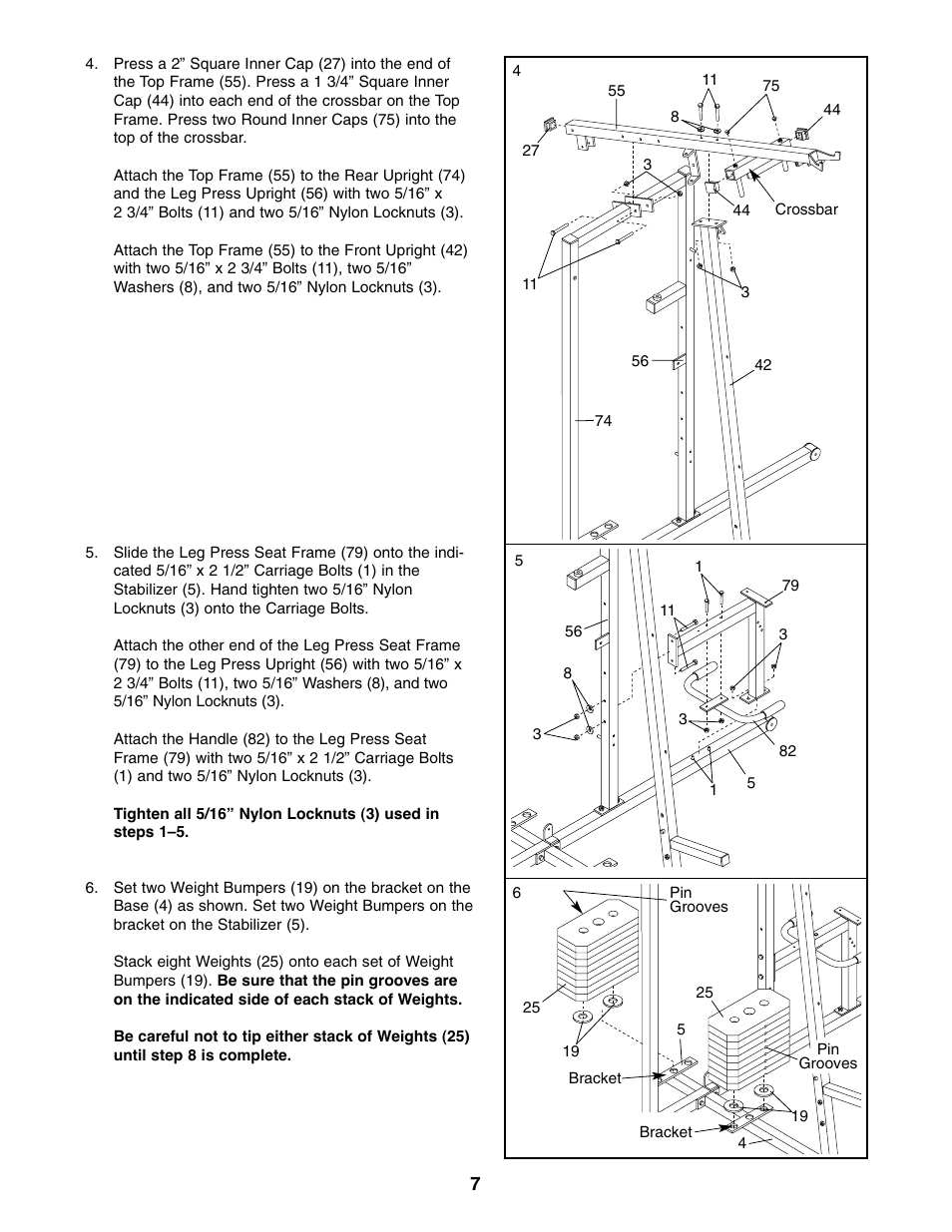 Weider WESY39310 User Manual | Page 7 / 32