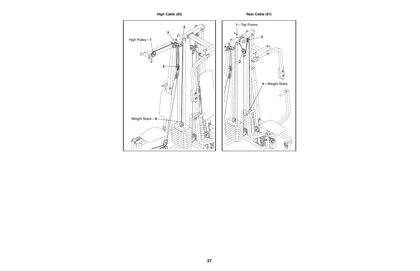 Weider WESY93190 User Manual | Page 27 / 33