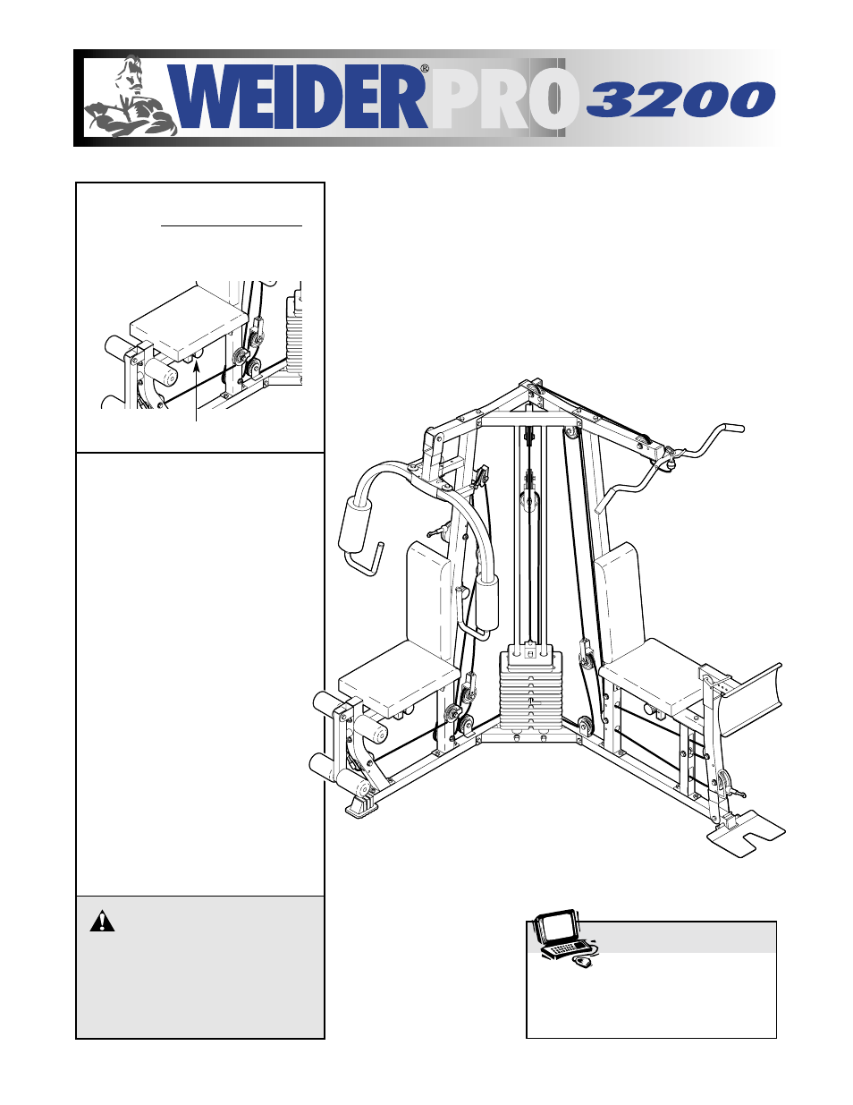 Weider WESY29520 User Manual | 34 pages