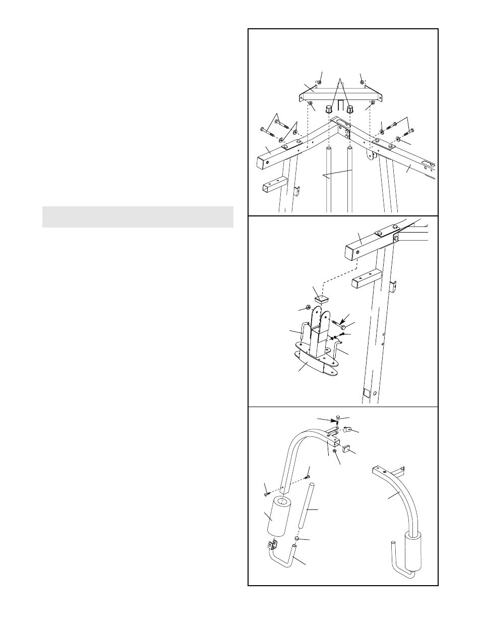 Arm assembly | Weider WESY29520 User Manual | Page 9 / 34