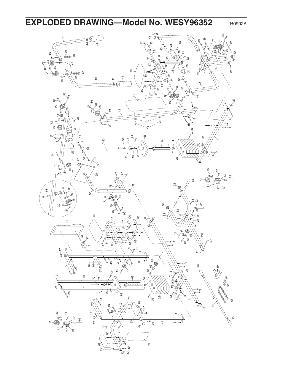 R0902a | Weider WESY96352 User Manual | Page 32 / 33