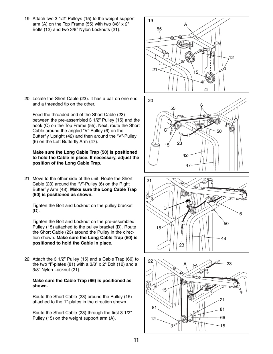 Weider WESY91080 User Manual | Page 11 / 29