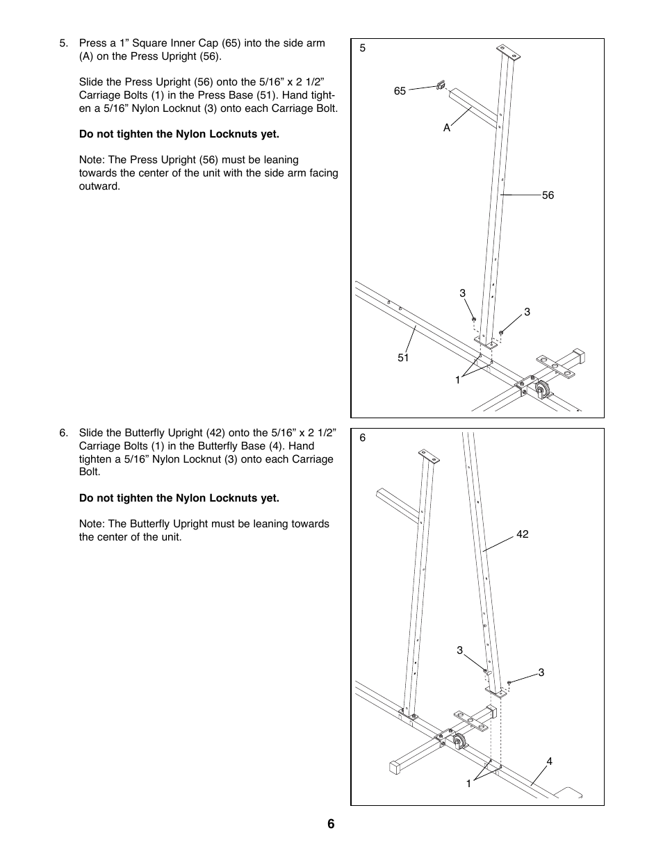 Weider WESY91080 User Manual | Page 6 / 29