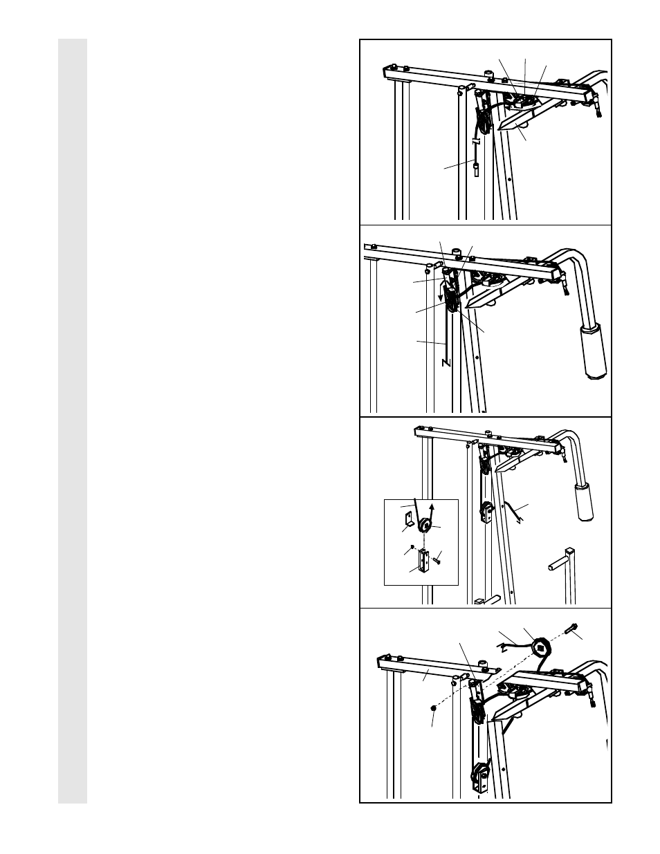 Cable assembl y | Weider WESY85100 User Manual | Page 10 / 27