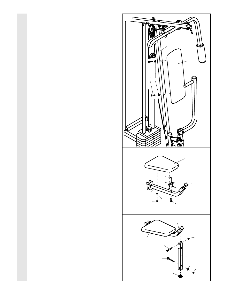 Sea t assembl y | Weider WESY85100 User Manual | Page 14 / 27