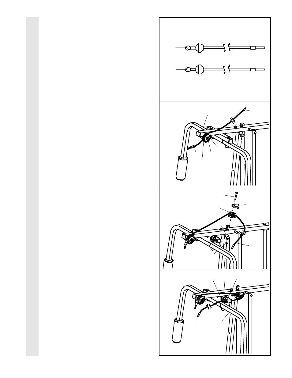 Cable assembl y | Weider WESY85100 User Manual | Page 9 / 27