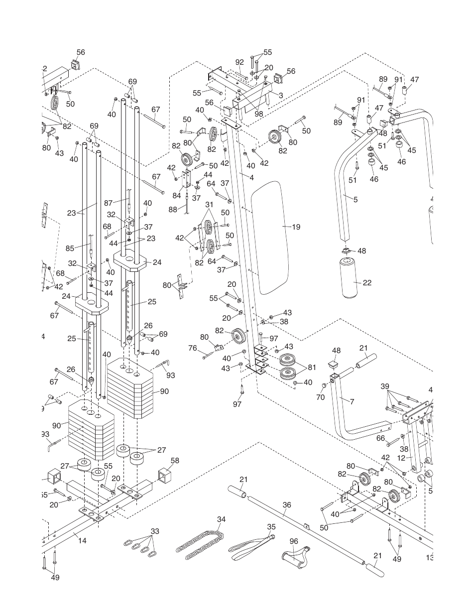 Weider WESY86303 User Manual | Page 35 / 36