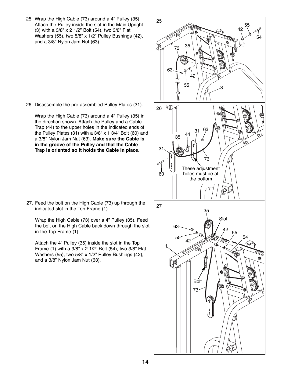 Weider 16.8ST User Manual | Page 14 / 33