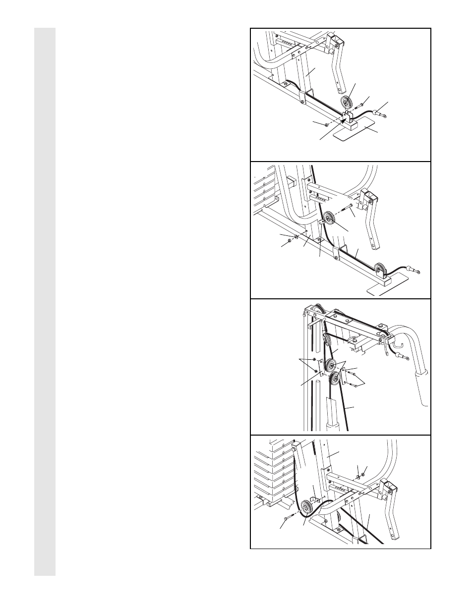 Cable assembl y | Weider WESY19002 User Manual | Page 14 / 24