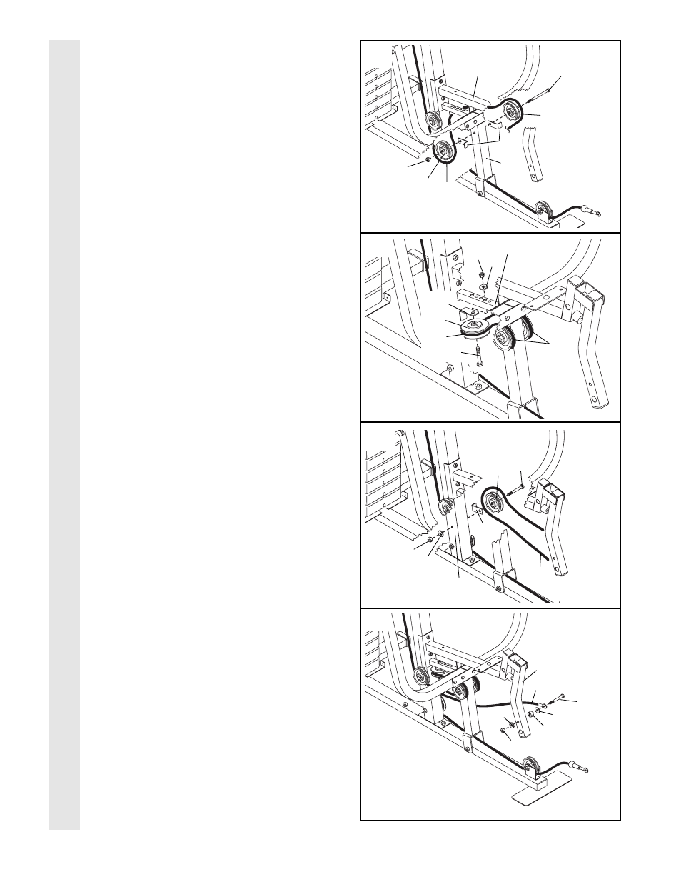 Cable assembl y | Weider WESY19002 User Manual | Page 15 / 24