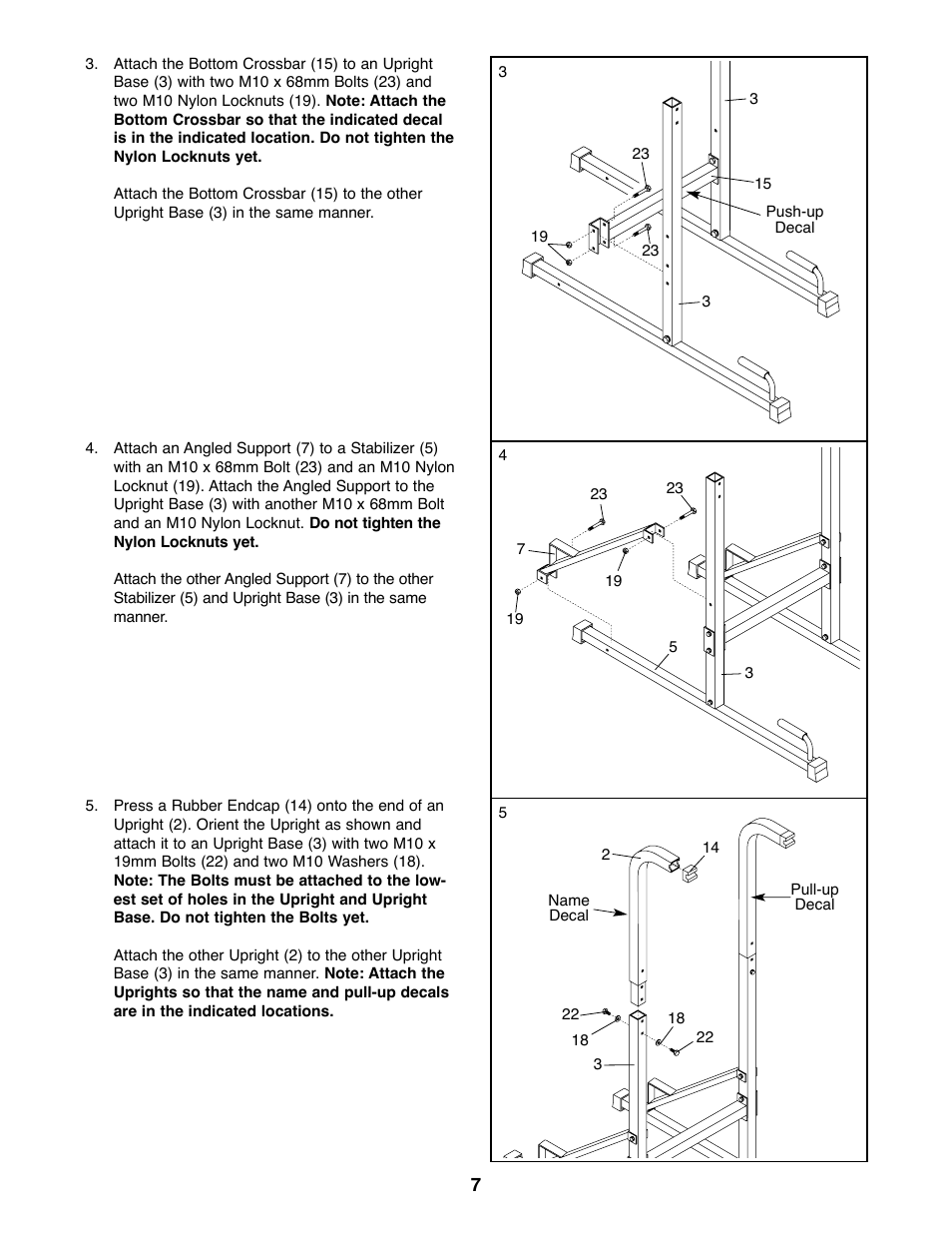Weider 220 User Manual | Page 7 / 16