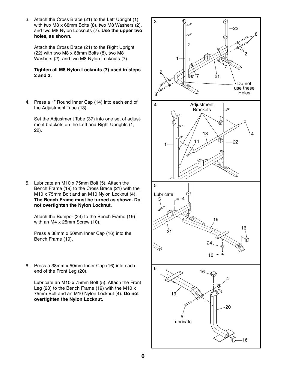 Weider 831.150360 User Manual | Page 6 / 16