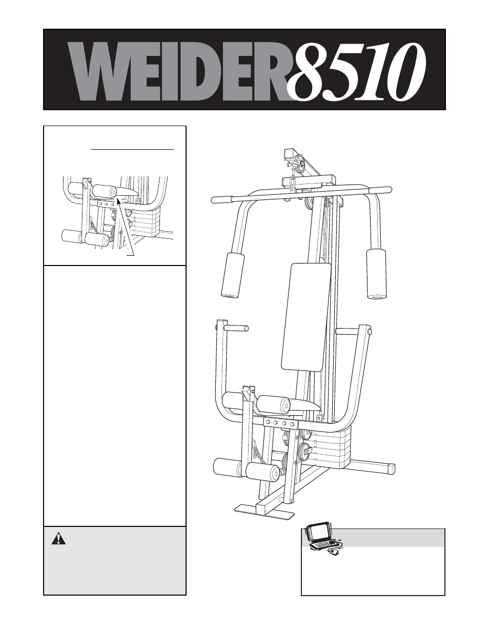 Weider WESY85104 User Manual | 27 pages