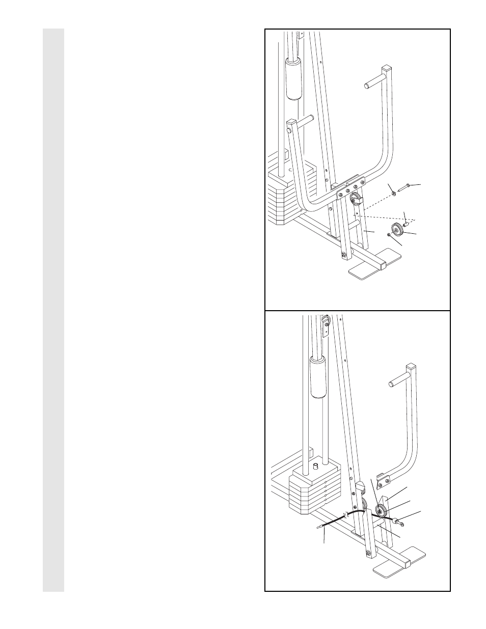 Cable assembl y | Weider WESY85104 User Manual | Page 11 / 27