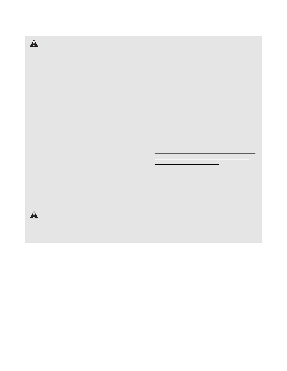Warning, Important precautions warning | Weider WESY85104 User Manual | Page 3 / 27