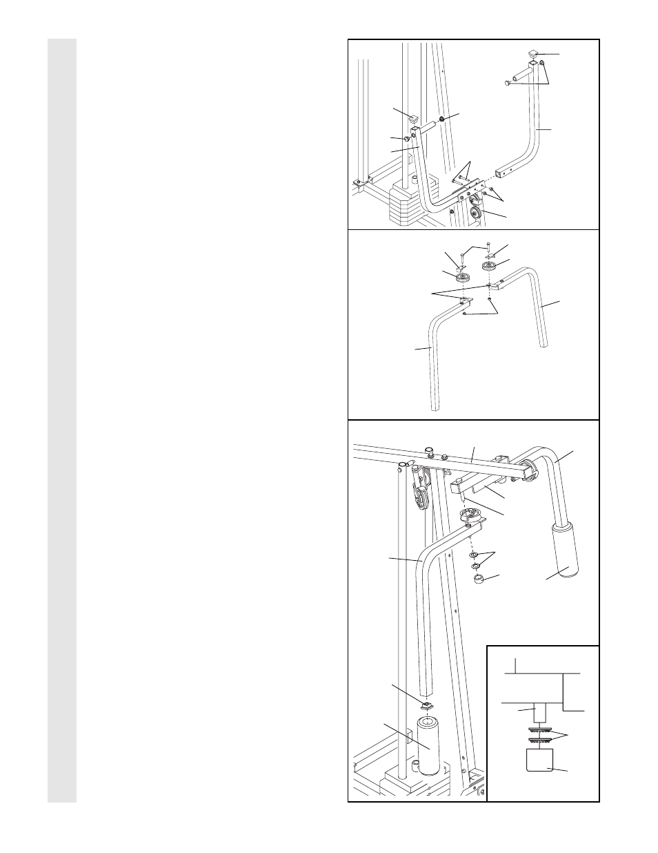 Arm assembl y | Weider WESY85104 User Manual | Page 8 / 27