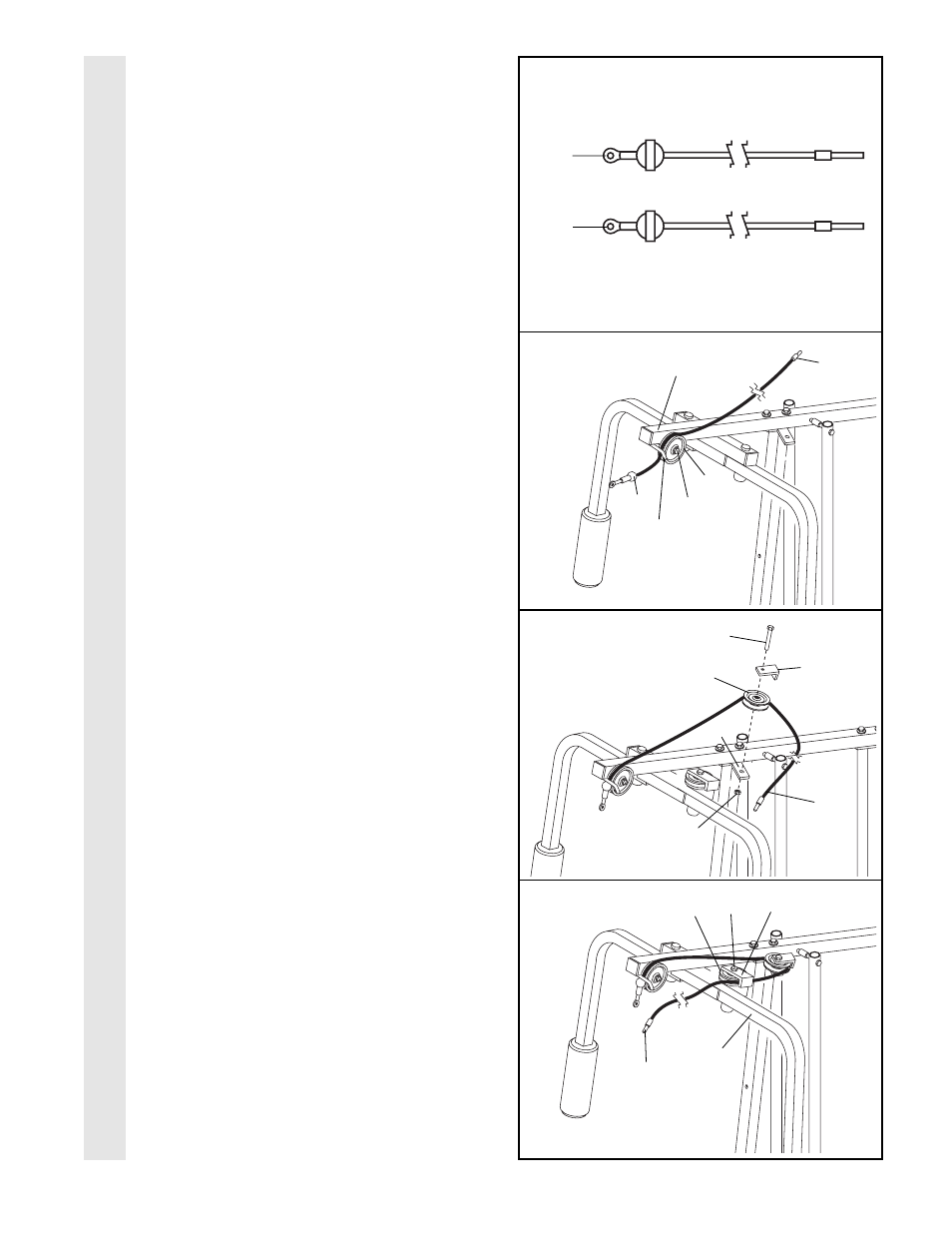 Cable assembl y | Weider WESY85104 User Manual | Page 9 / 27