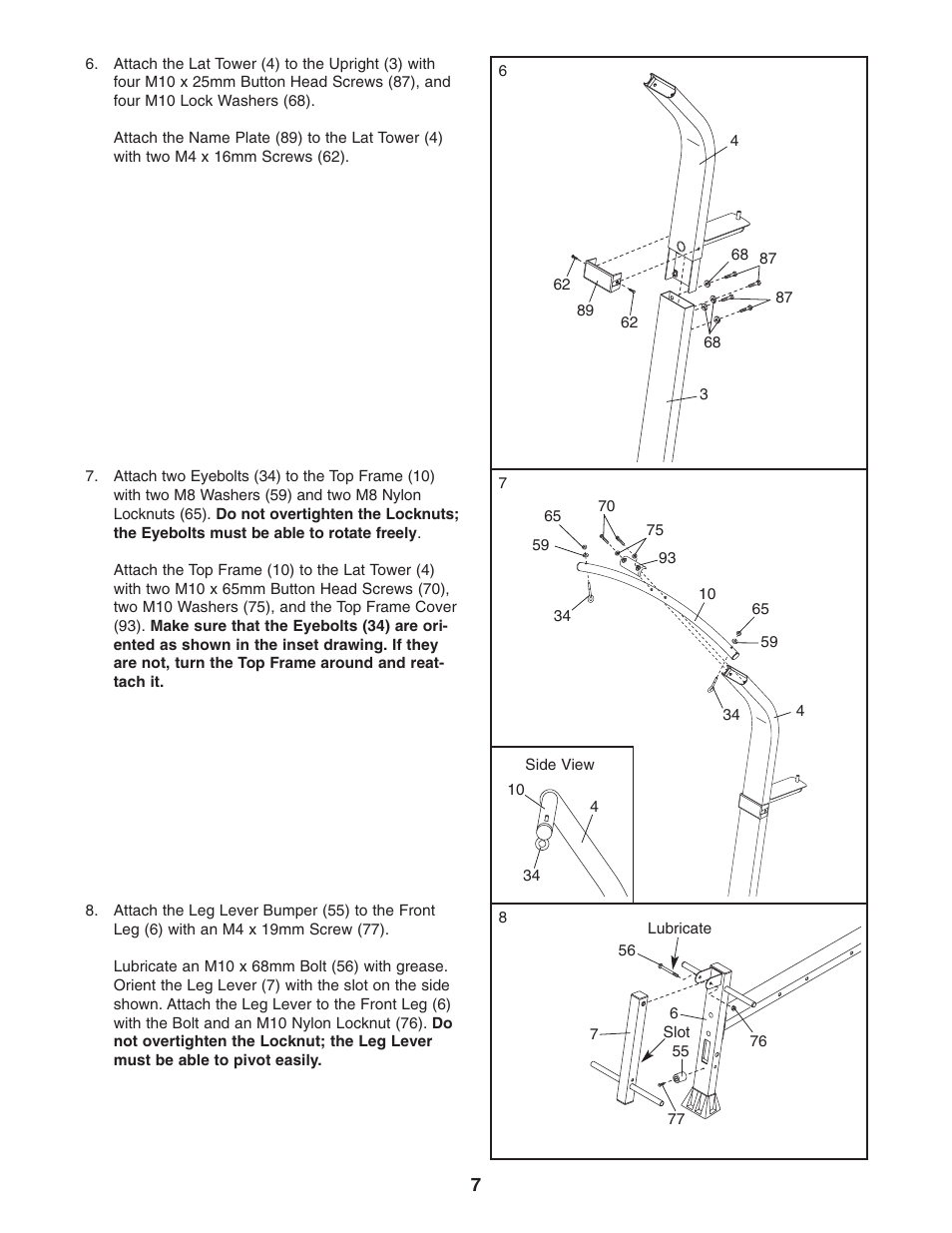Weider WESY3924.2 User Manual | Page 7 / 24
