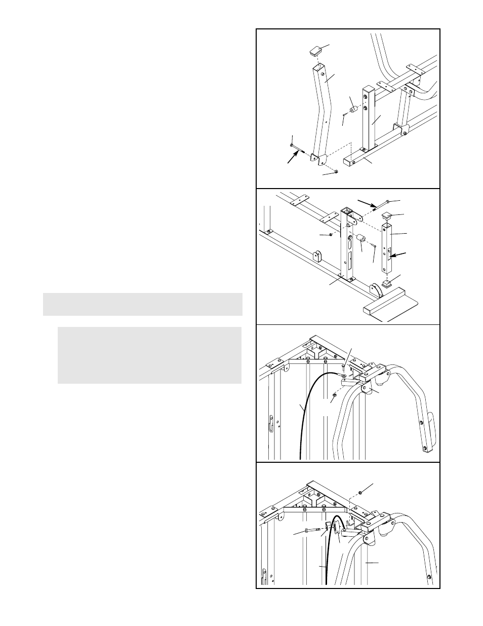 Cable assembly | Weider Pro 3770 WESY37531 User Manual | Page 11 / 33
