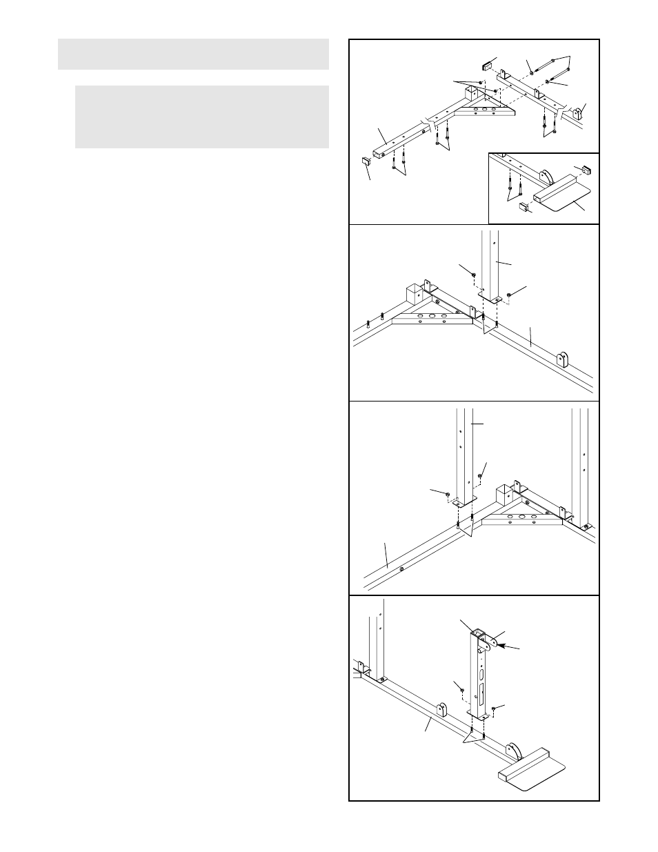Frame assembly | Weider Pro 3770 WESY37531 User Manual | Page 6 / 33