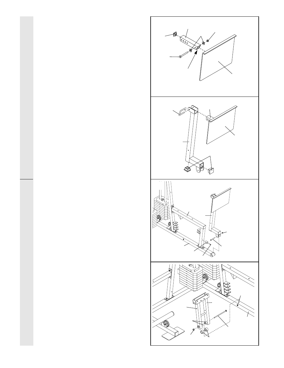 Arm assembl y frame assembl y | Weider 831.159390 User Manual | Page 10 / 36
