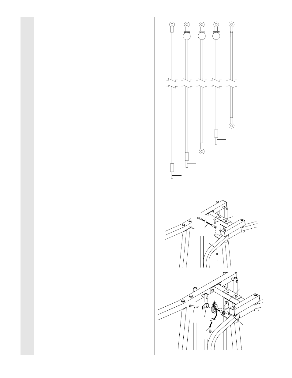 Cable assembl y | Weider 831.159390 User Manual | Page 13 / 36