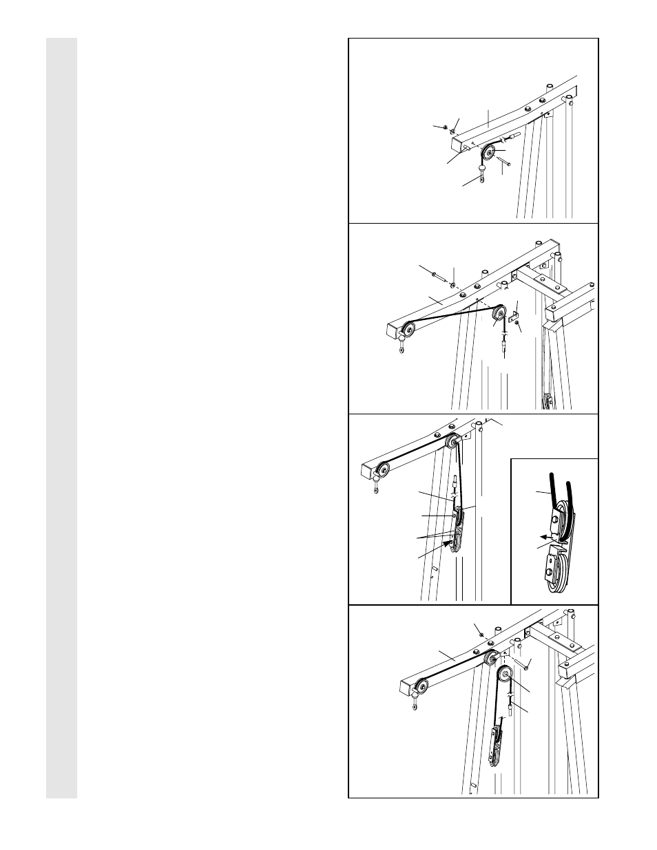Cable assembl y | Weider 831.159390 User Manual | Page 15 / 36