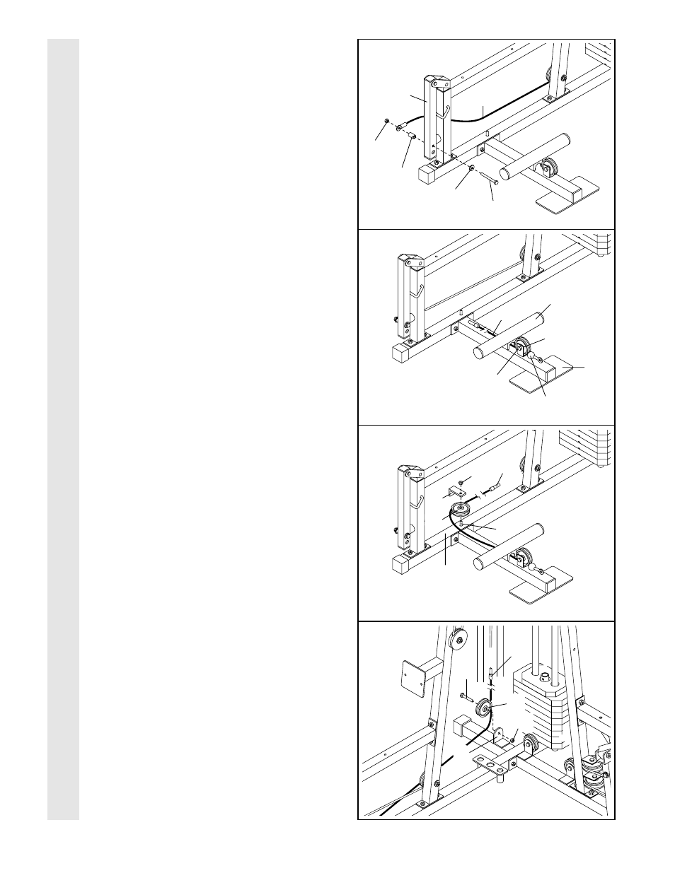 Cable assembl y | Weider 831.159390 User Manual | Page 18 / 36