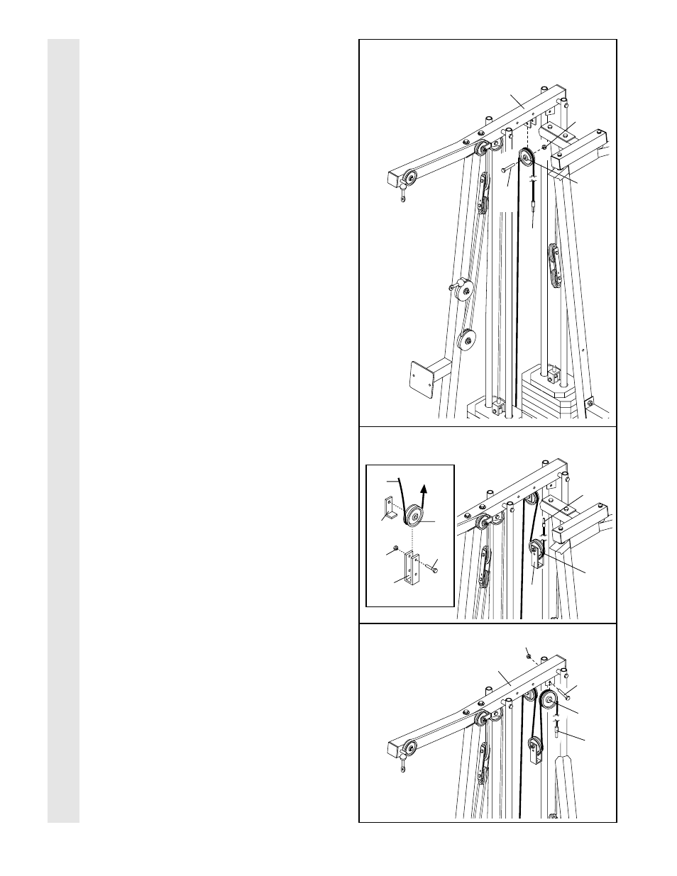Cable assembl y | Weider 831.159390 User Manual | Page 19 / 36