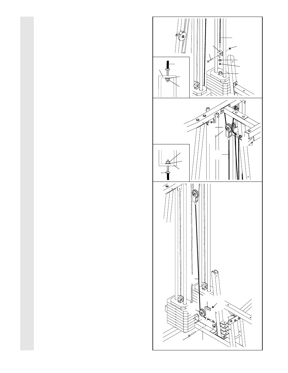 Cable assembl y | Weider 831.159390 User Manual | Page 20 / 36