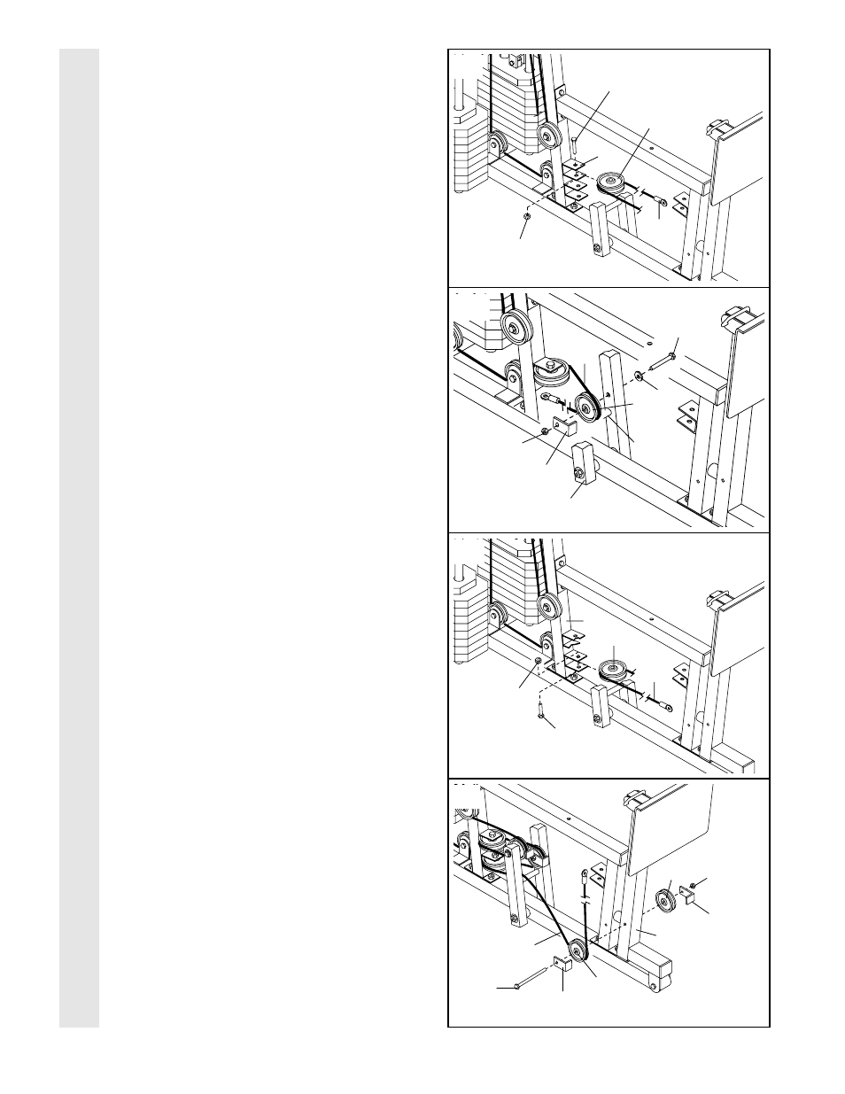 Cable assembl y | Weider 831.159390 User Manual | Page 22 / 36