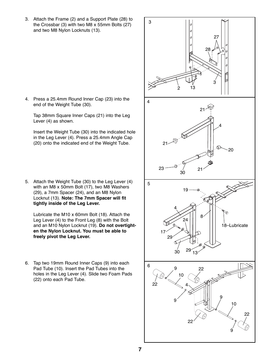 Weider 831.150720 User Manual | Page 7 / 16