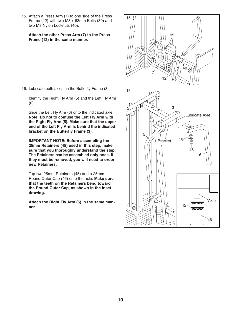 Weider WESY26331 User Manual | Page 10 / 32